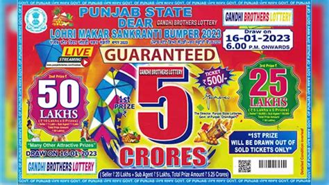5 crore lottery ticket maharashtra 2023|Home .